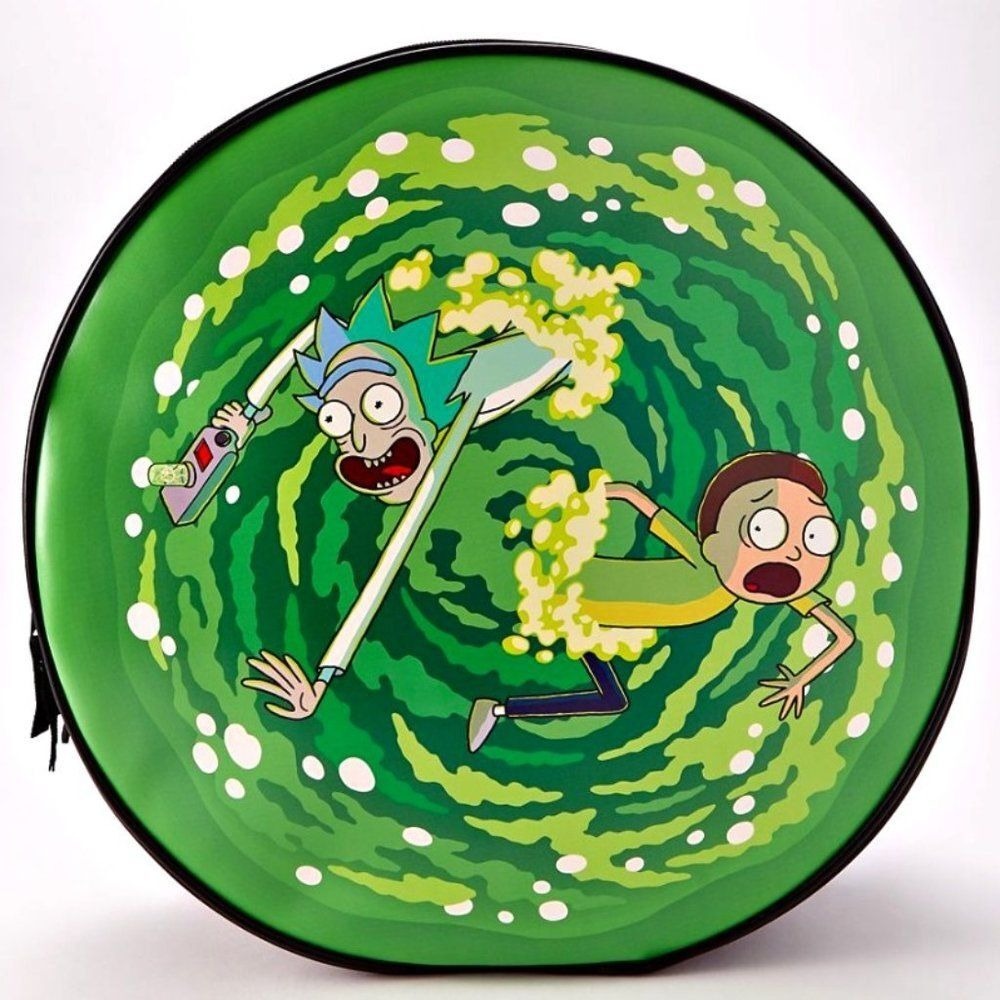 Bioworld Adult Swim‎ Space Vortex Rick and Morty Backpack